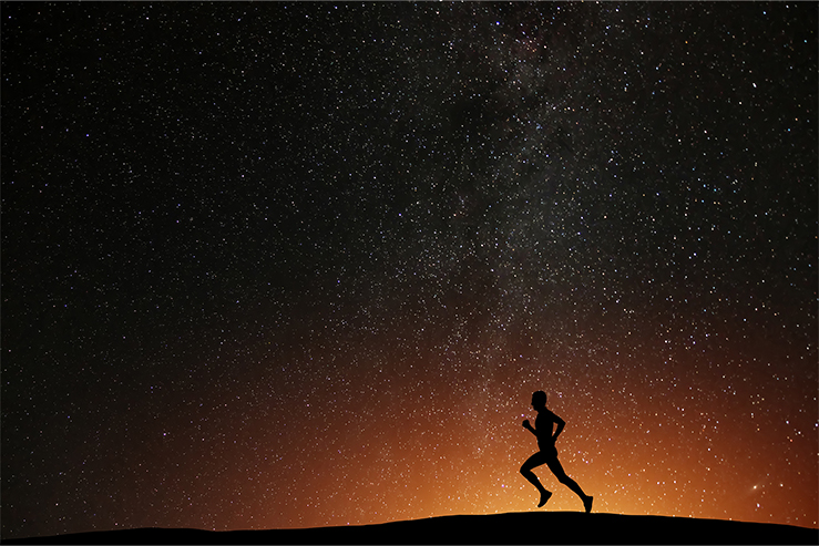 Cronometer late night workouts running